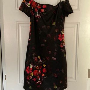 Sam Edelman black floral dress